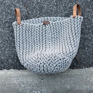 UGG Gray Knit Basket